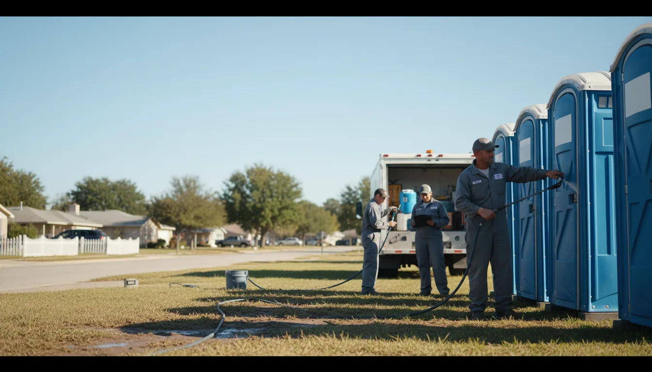 Long-Term Portable Toilet Rental in Charlotte, NC near me